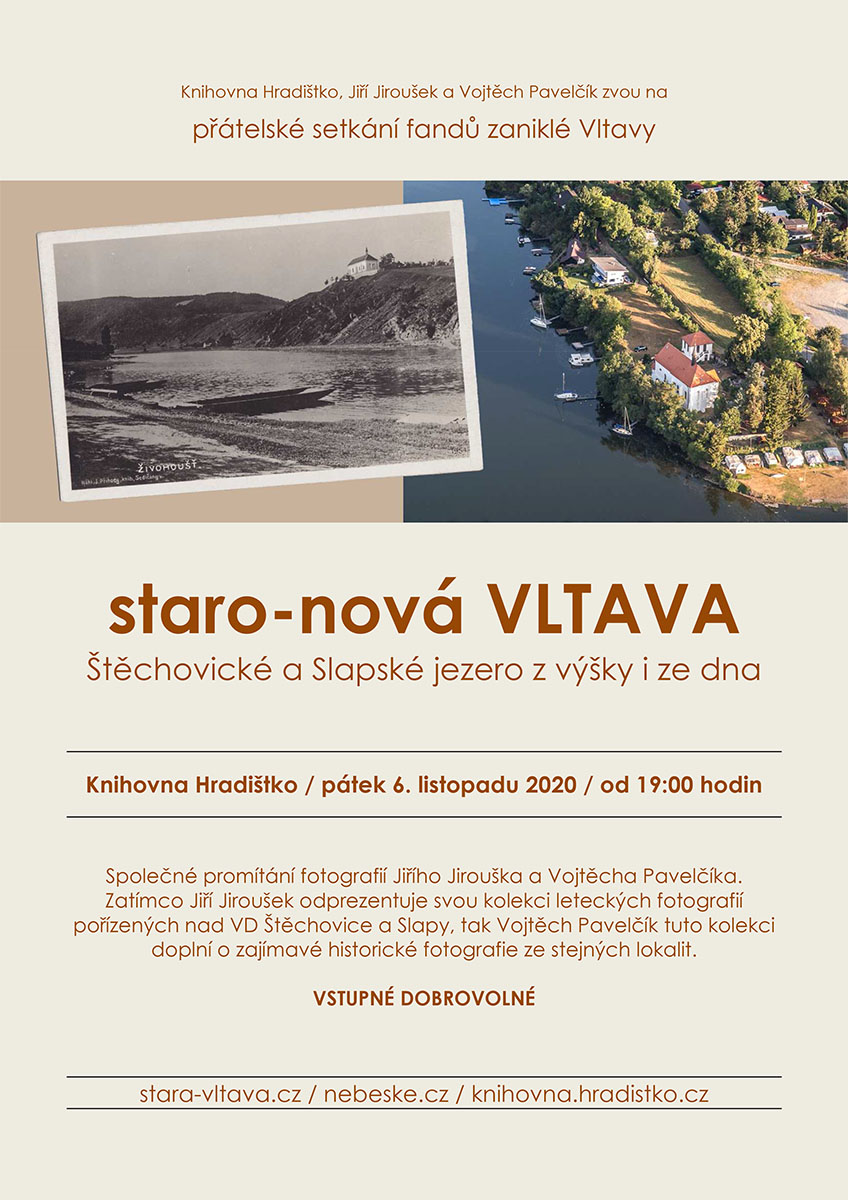 staro-nová Vltava / přednáška / Jiroušek, Pavelčík