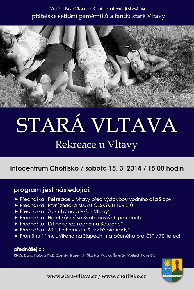 Stará Vltava / přednáška / IC Chotilsko