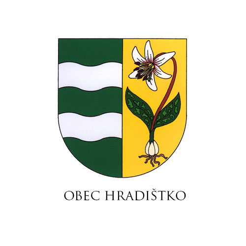 Obec Hradištko - logo