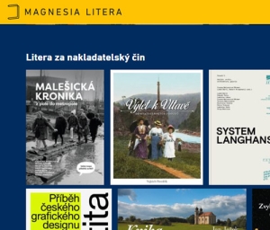 Magnesia Litera 2025 / širší nominace / kniha Výlet k Vltavě do Svatojánských proudů