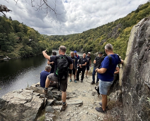 Vltavská štafeta ve Svatojánských proudech - Vltava slavná a splavná