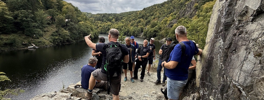 Vltavská štafeta ve Svatojánských proudech - Vltava slavná a splavná