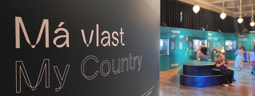 Vltava a Svatojánské proudy na výstavě MÁ VLAST v Národním muzeu v Praze